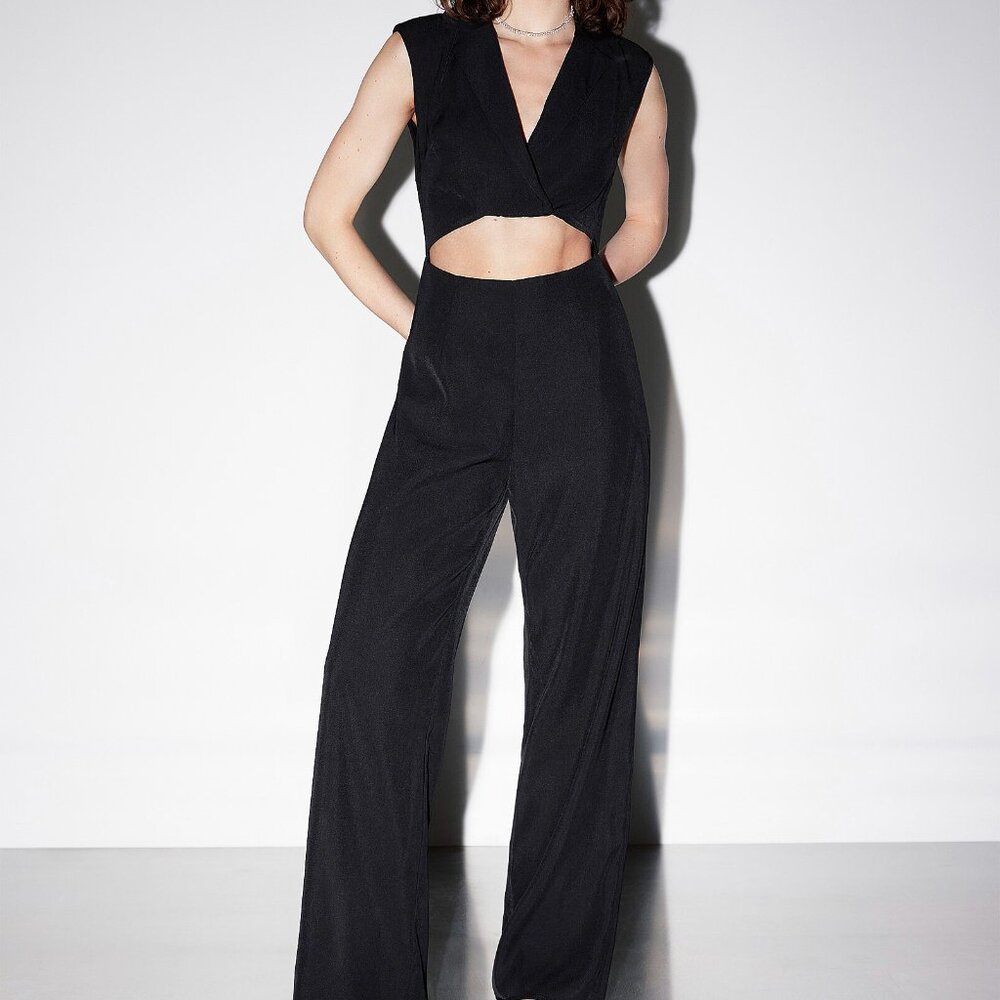 NWT Blazer-style jumpsuit